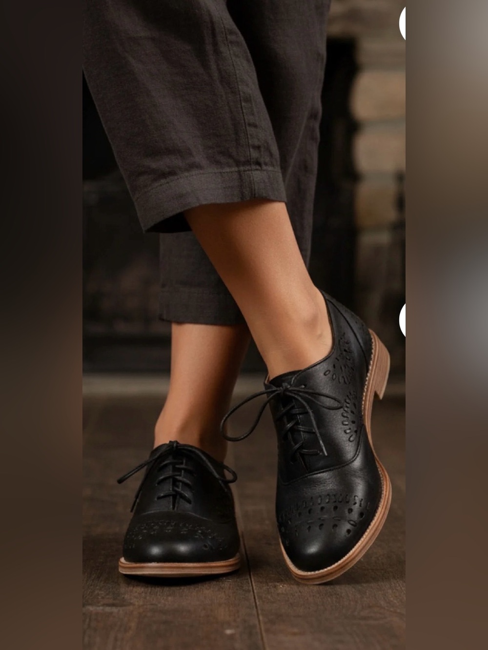 Bali elf Heartbreak Leather Oxfords size 10.5